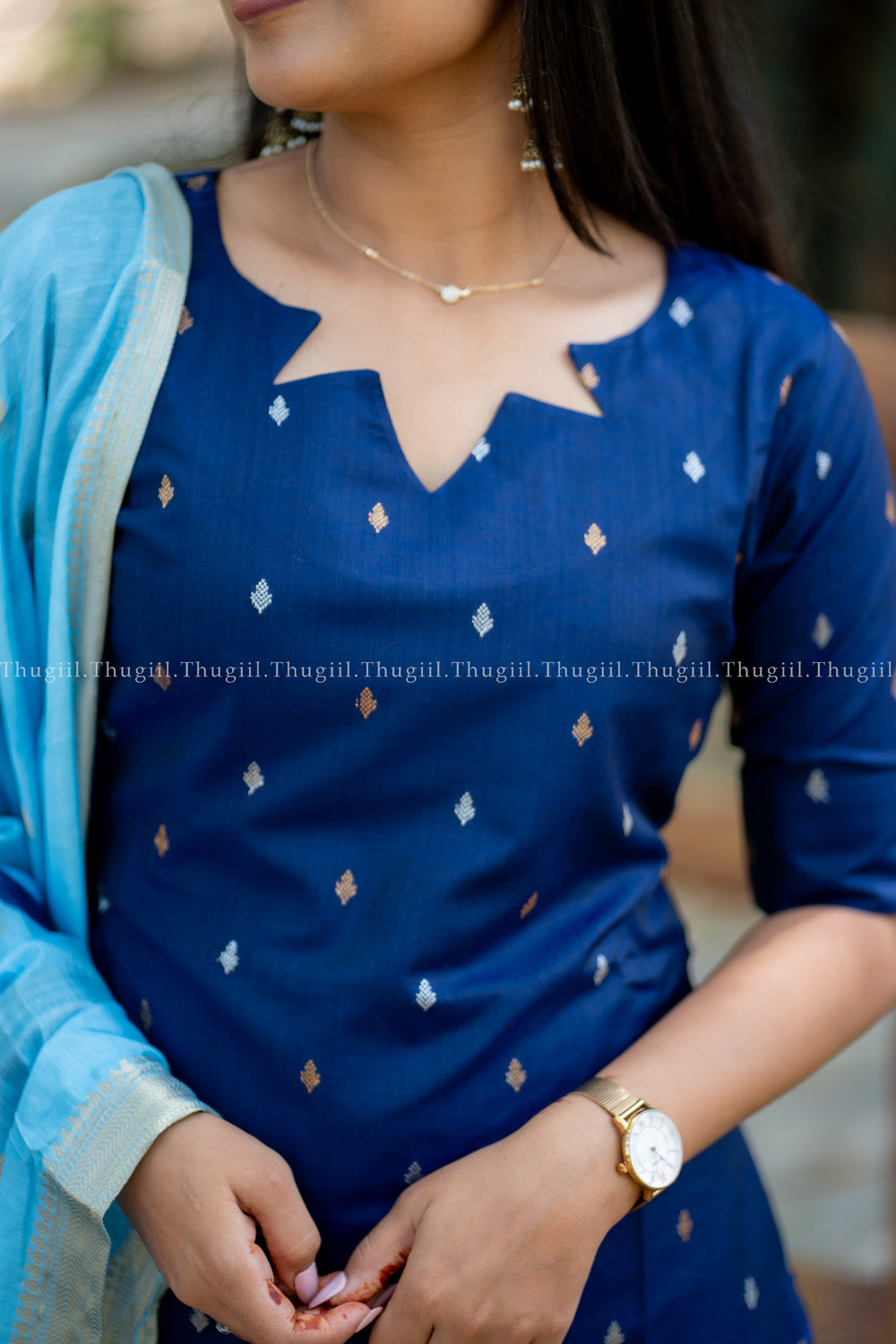 T530 Shalini - Kurta Set (Top-Dupatta)