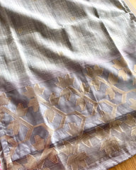 T063 Luxe - Pure Jute Silk Kurta Set (Top-Dupatta)