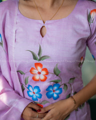 T367 Malar - Kurta Set