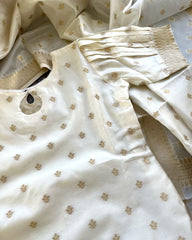 T052 Banaras Silk Kurta Set (Top-Dupatta) PRE ORDER 10-15 days