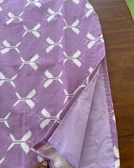 T155 Lavender Cotton Kurta