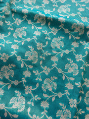 T091 Sea green Tissue Silk Kurta