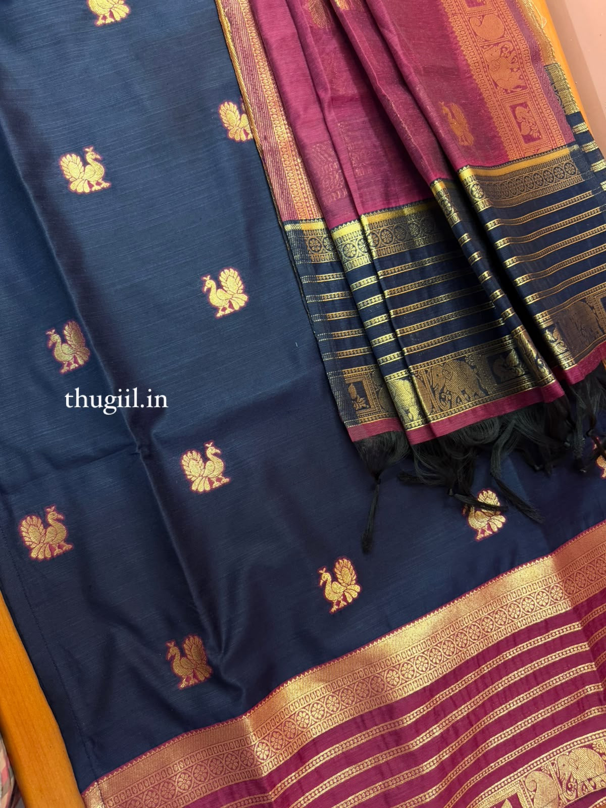 T522 Padmini (Navy) - Kurta Set