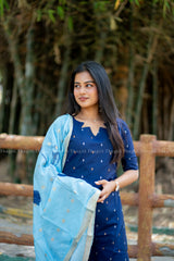 T530 Shalini - Kurta Set (Top-Dupatta)