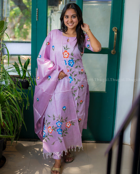 T367 Malar - Kurta Set