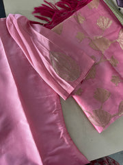 AS009  Silk Kurta Set (Top dupatta)