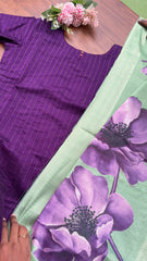 T107 Luxe - Royal Vines Kurta Set (Pre Order 25-30  days)