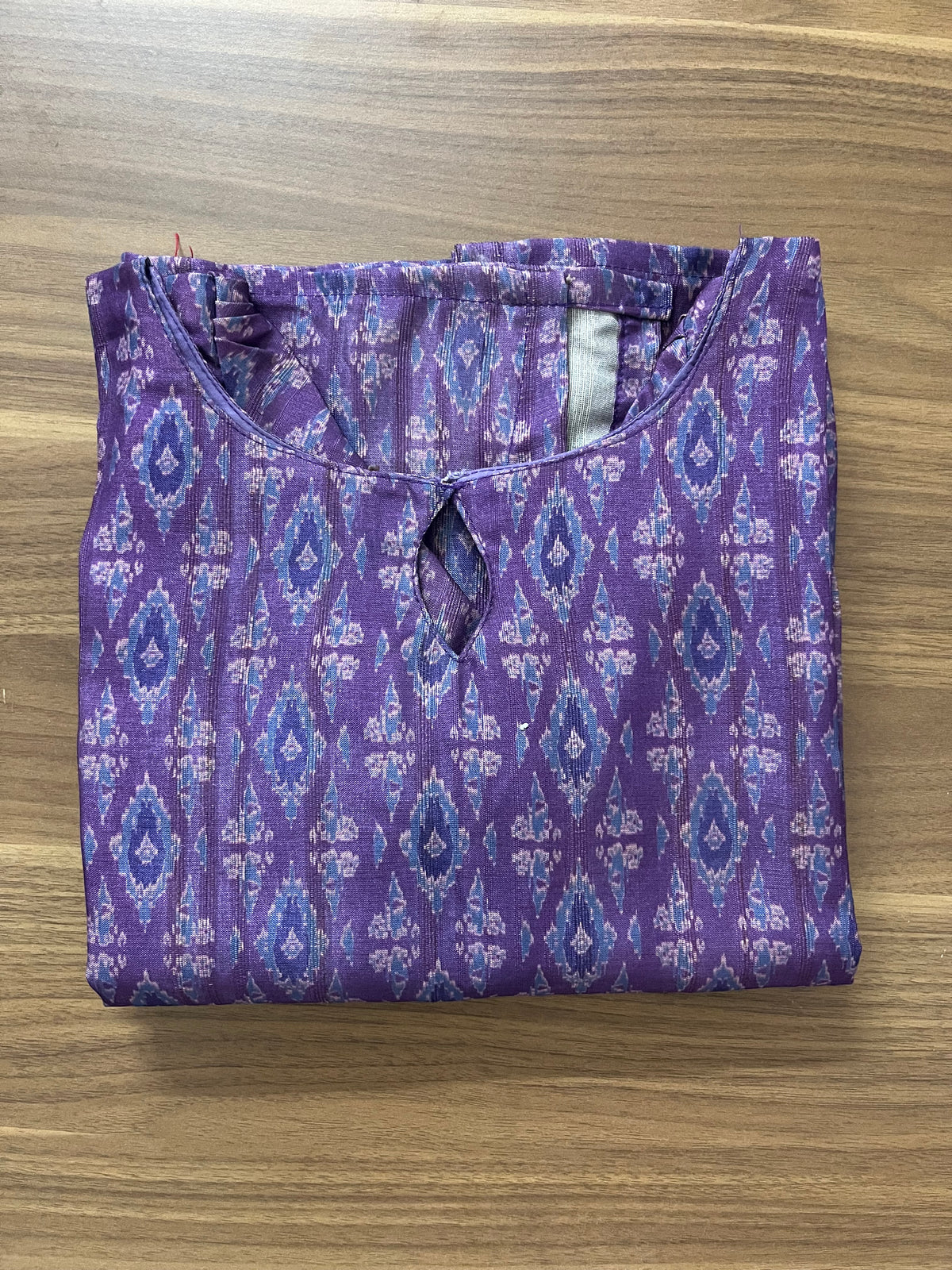 AS152 Jute Silk Kurta