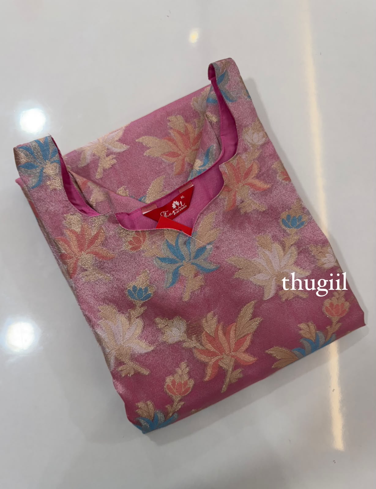 T533 Laya (Pink) - Kurta