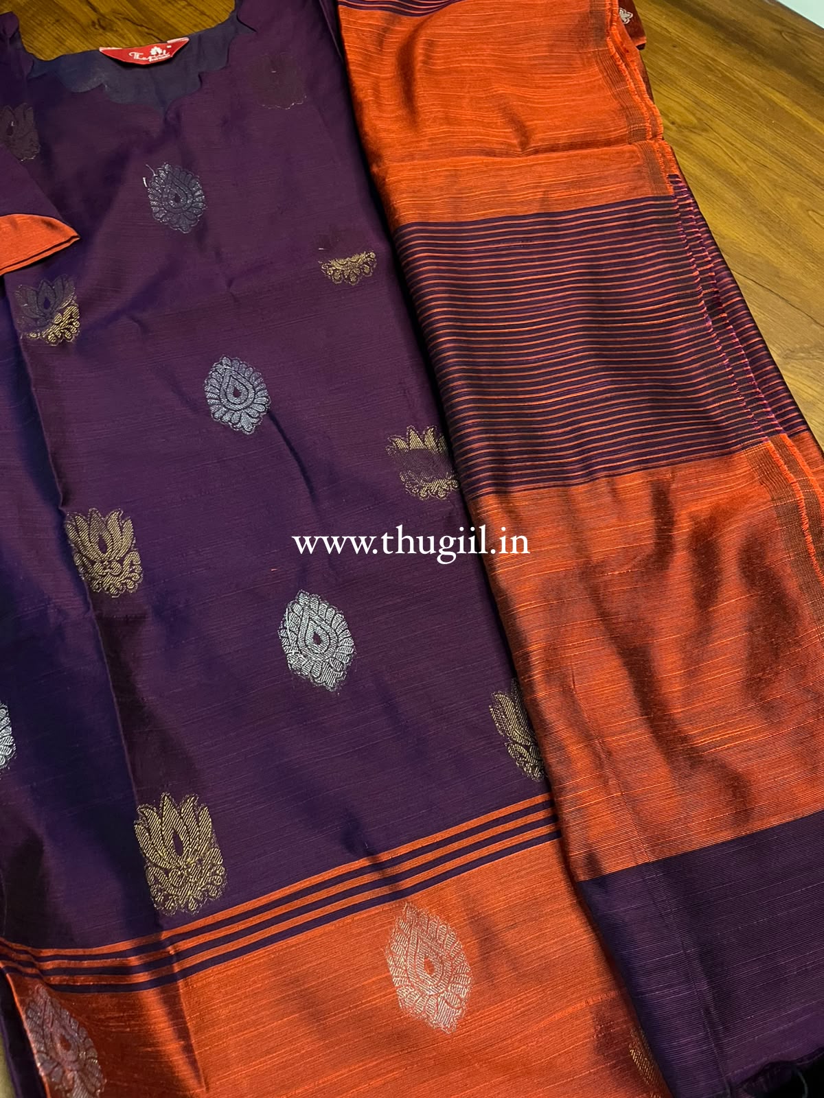 T494 Nandhini (Violet) - Kurta Set