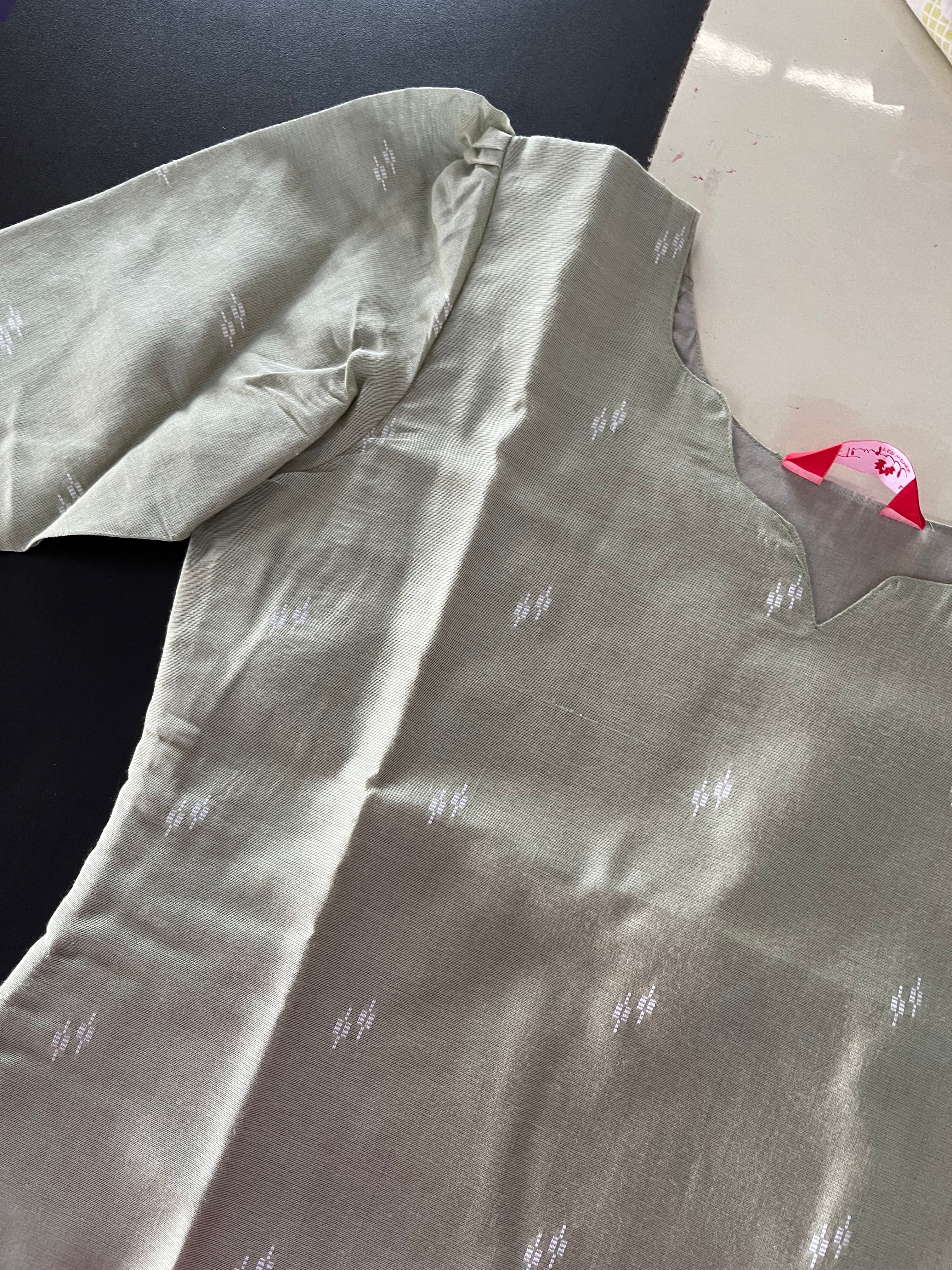 AS091 Butter Silk Kurta Set (Top dupatta pant )