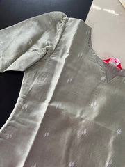 AS091 Butter Silk Kurta Set (Top dupatta pant )