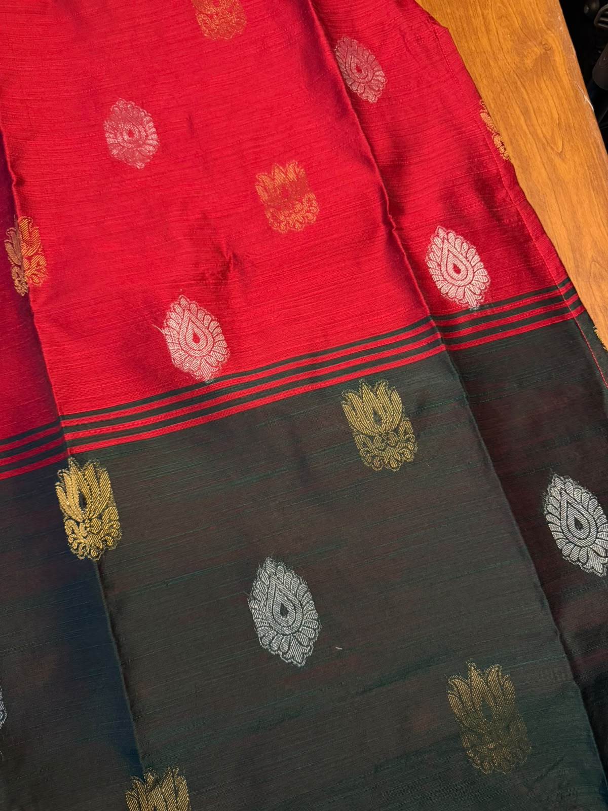 T496 Nandhini (Red) - Kurta Set