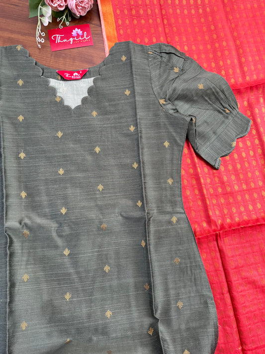 T299 Emerald Dusk Kurta Set