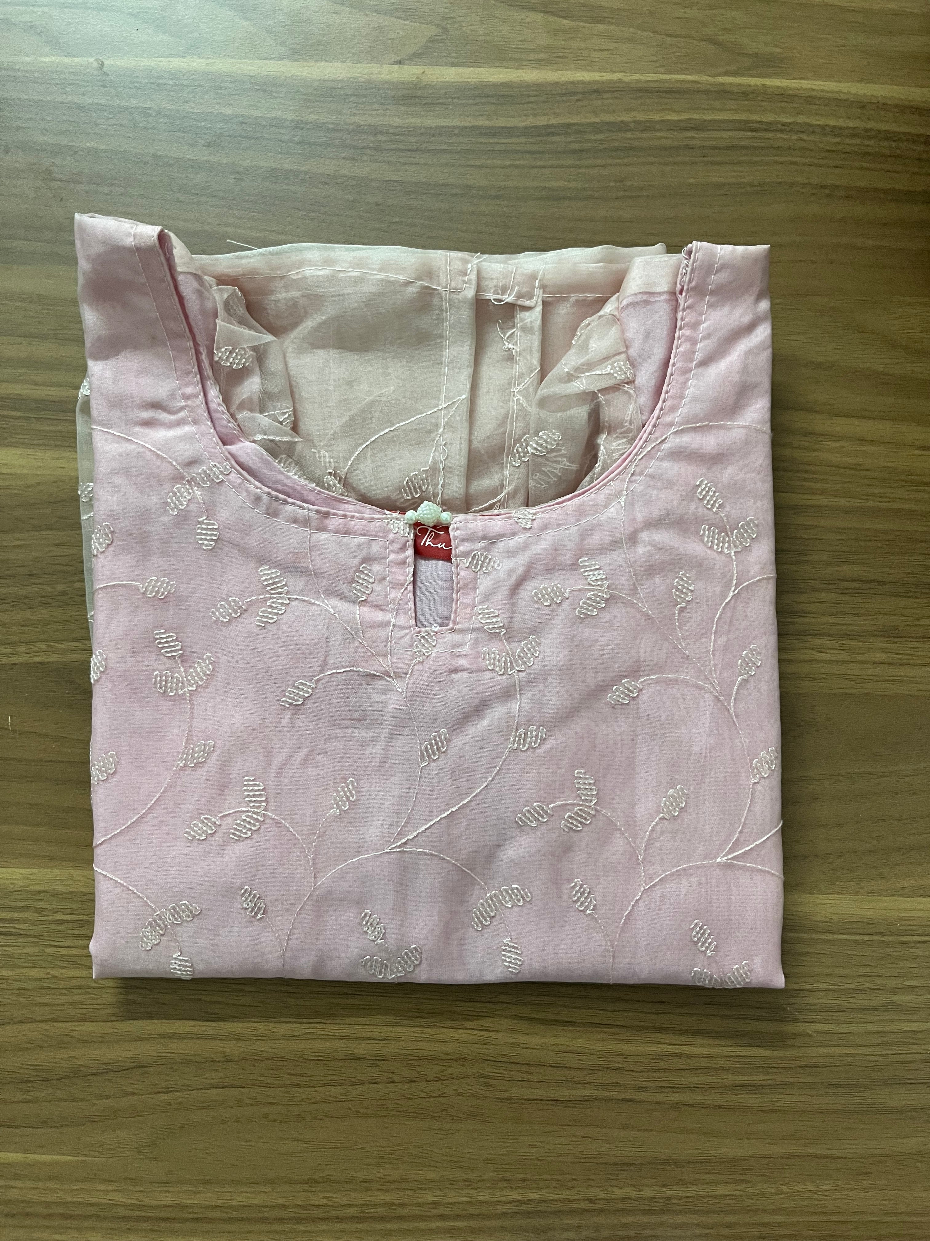 AS159 Organza Kurta