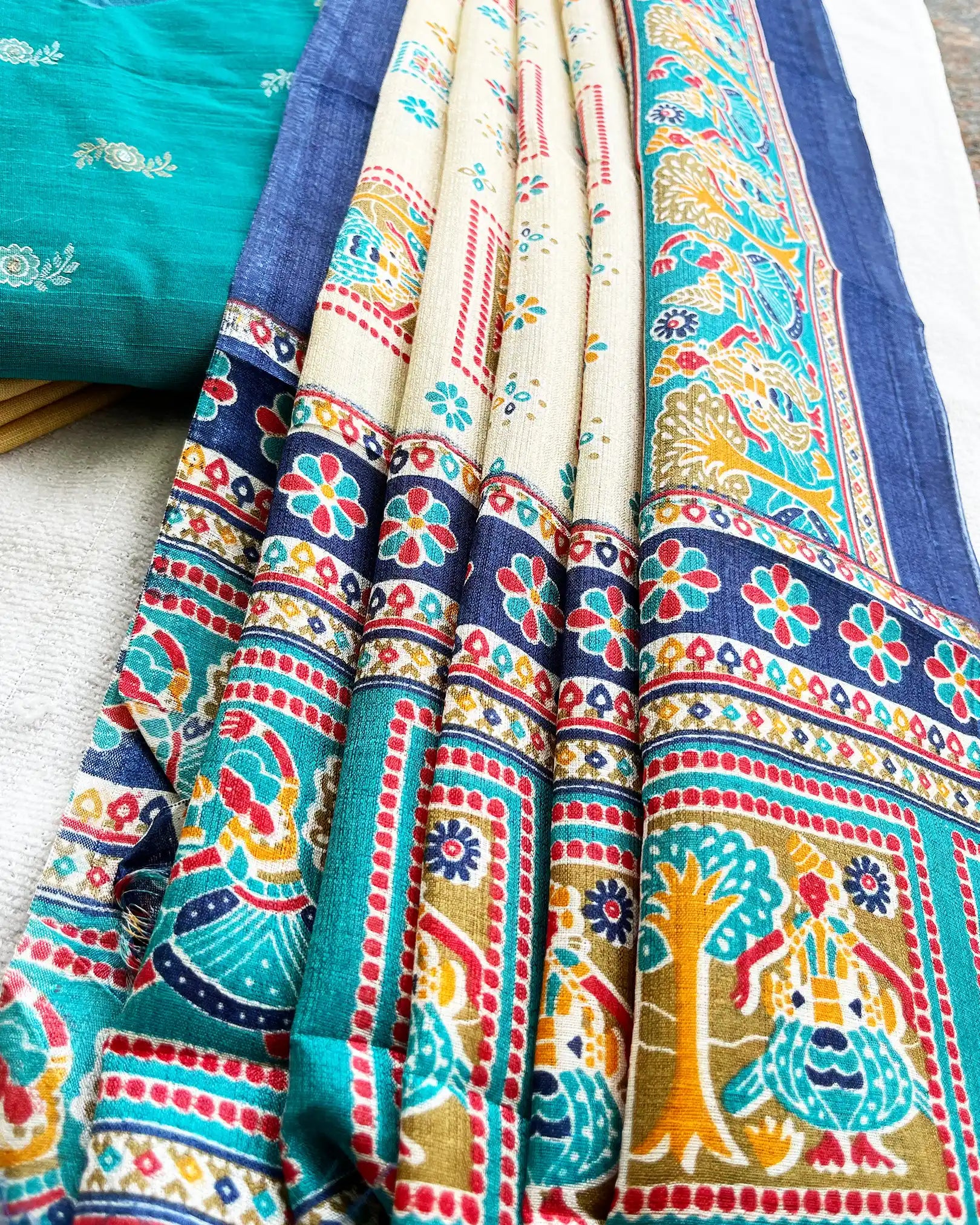 T066 Premium raw silk kurta set