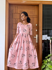 T492 Nikila (Pink) - Maxi Dress