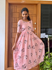 T492 Nikila (Pink) - Maxi Dress