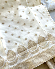 T052 Banaras Silk Kurta Set (Top-Dupatta) PRE ORDER 10-15 days