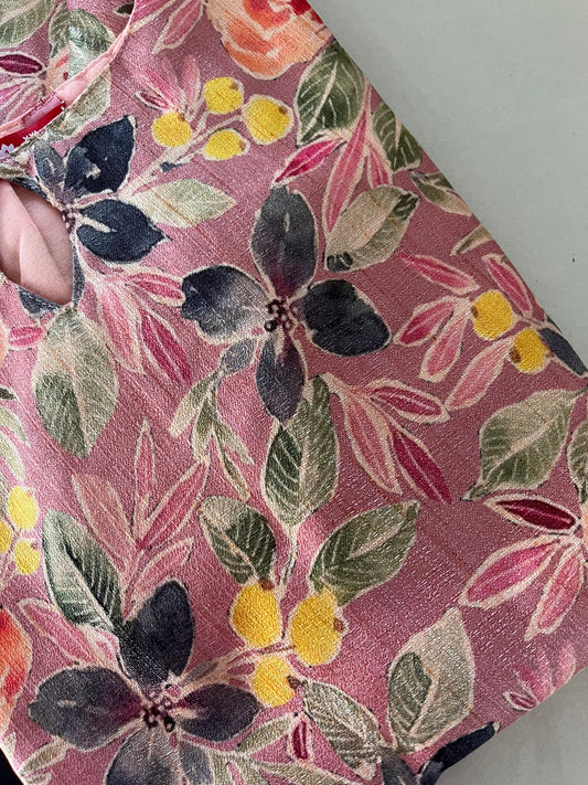 AS037 Jute Silk Kurta