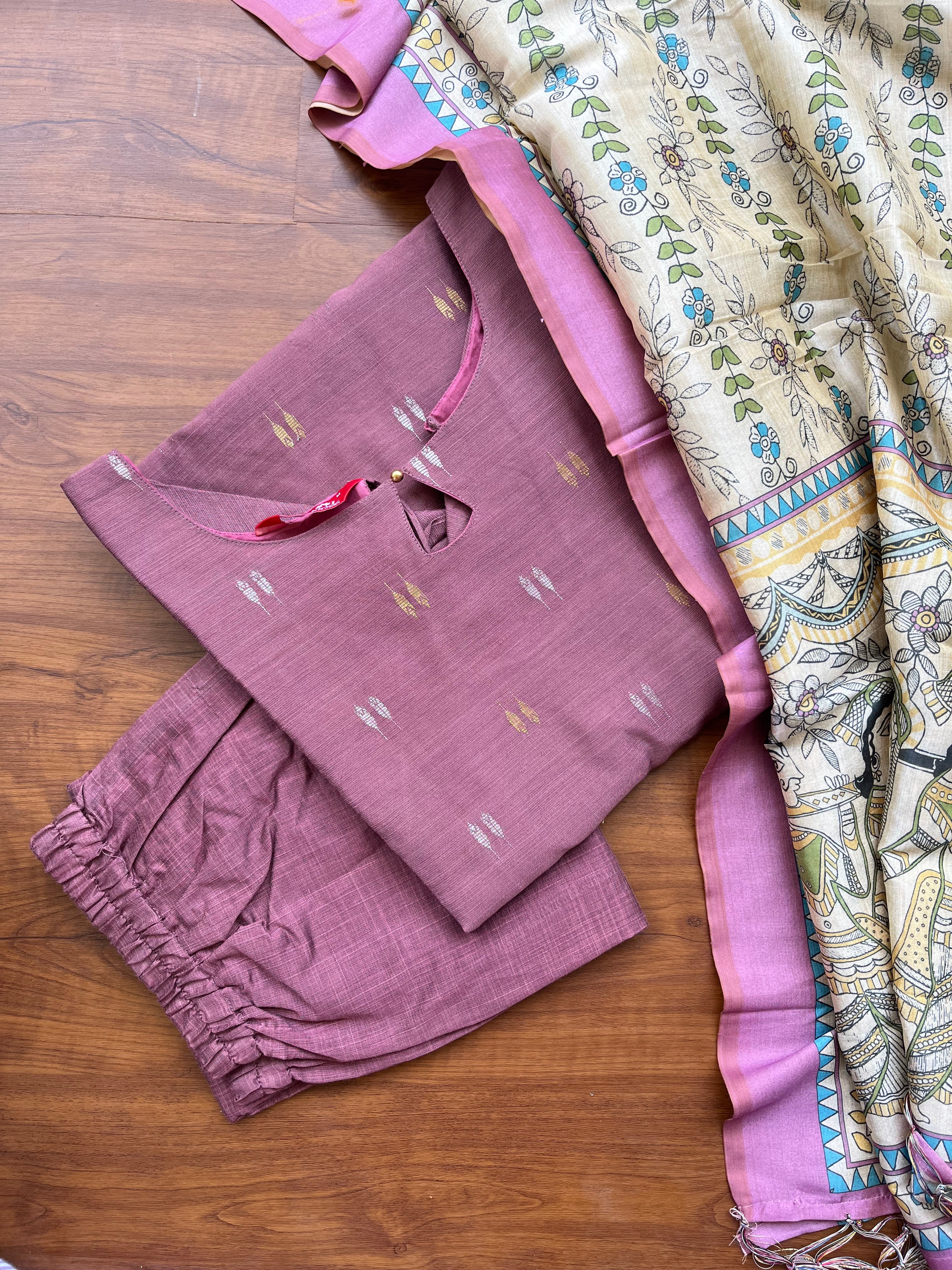 T361  Poovizhi - Kurta Set ( PRE ORDER 25-30 days)