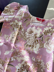 AS076 Floral Kurta