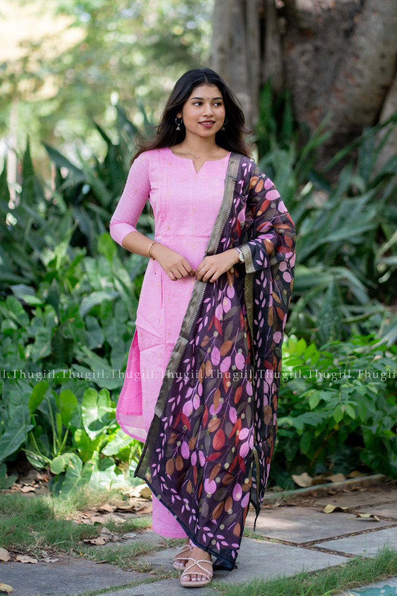 T506 Ridhi ( Pink ) - Kurta Set