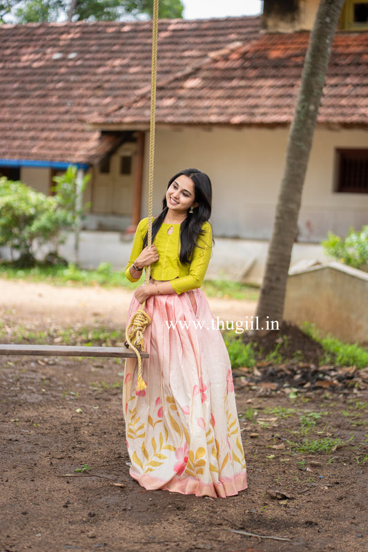 T394 Aarvi - Top & Skirt