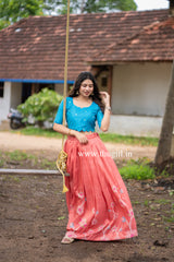 T395 Poorvi - Top & Skirt
