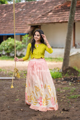 T394 Aarvi - Top & Skirt