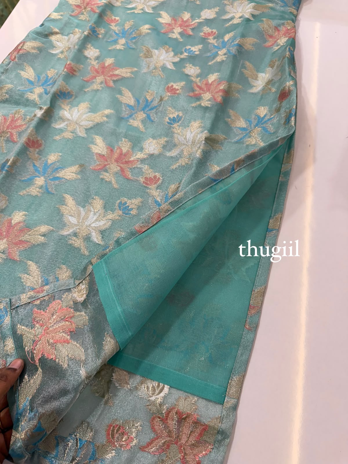 T534 Laya (Blue)- Kurta