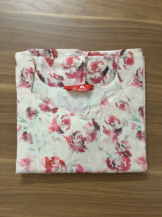 AS143 Organza Kurta