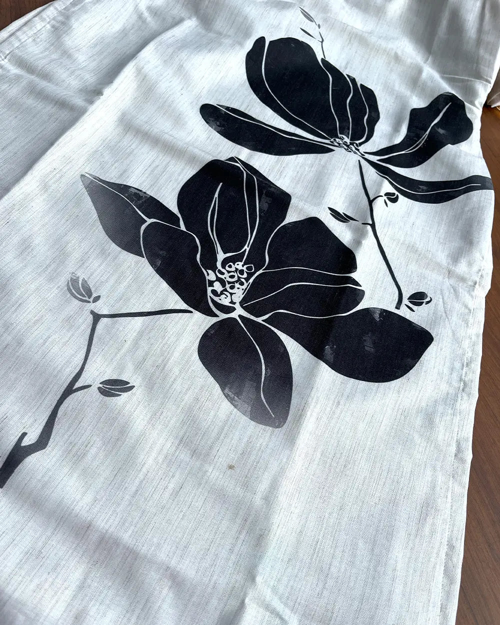 T245 Off-white Cotton Kurta