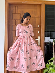 T492 Nikila (Pink) - Maxi Dress