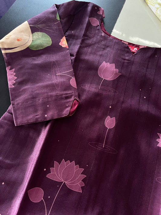 AS099 Silk kurta