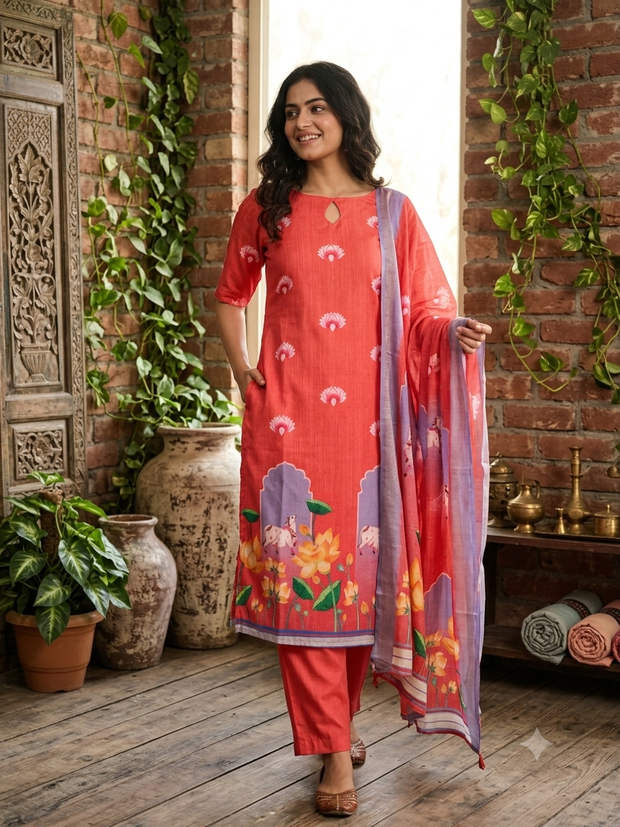 T401 Yashika - Kurta Set