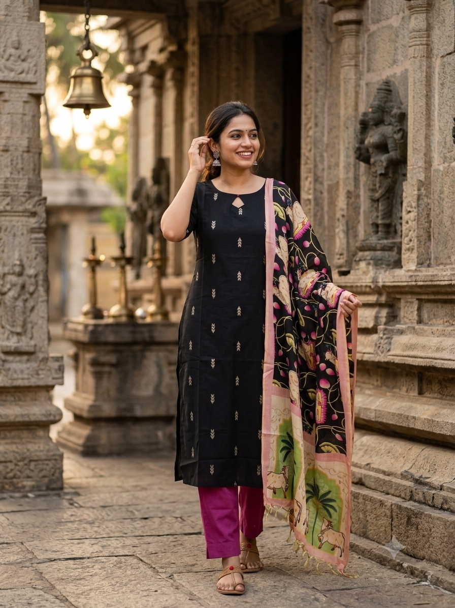 T396 Kayal - Kurta Set
