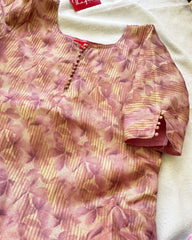 T054 Light Purple Cotton Kurta