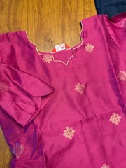 T497 Ezhiloviya (purple ) - Kurta Set