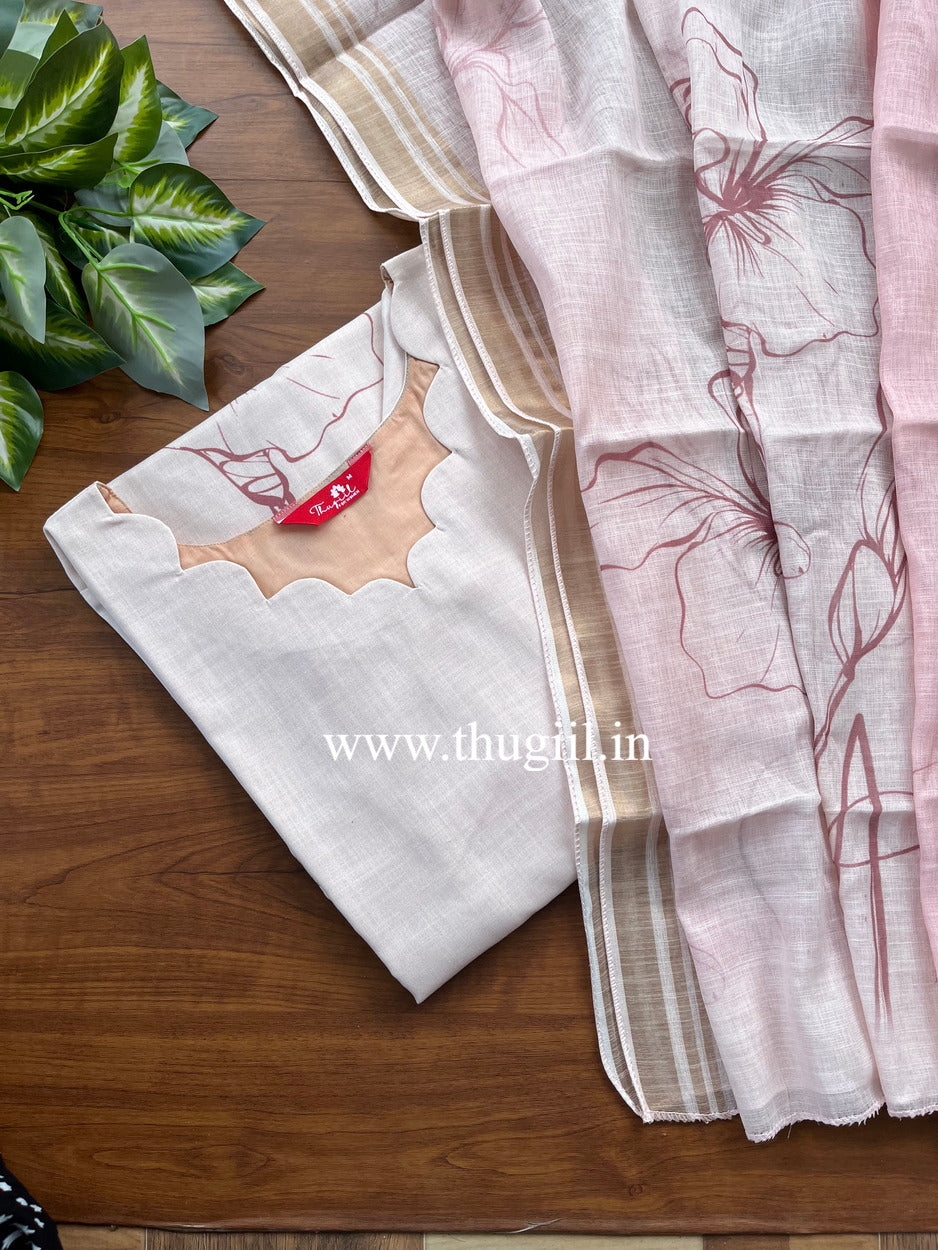 T425 Chinmayi - Kurta Set (Top-Dupatta)