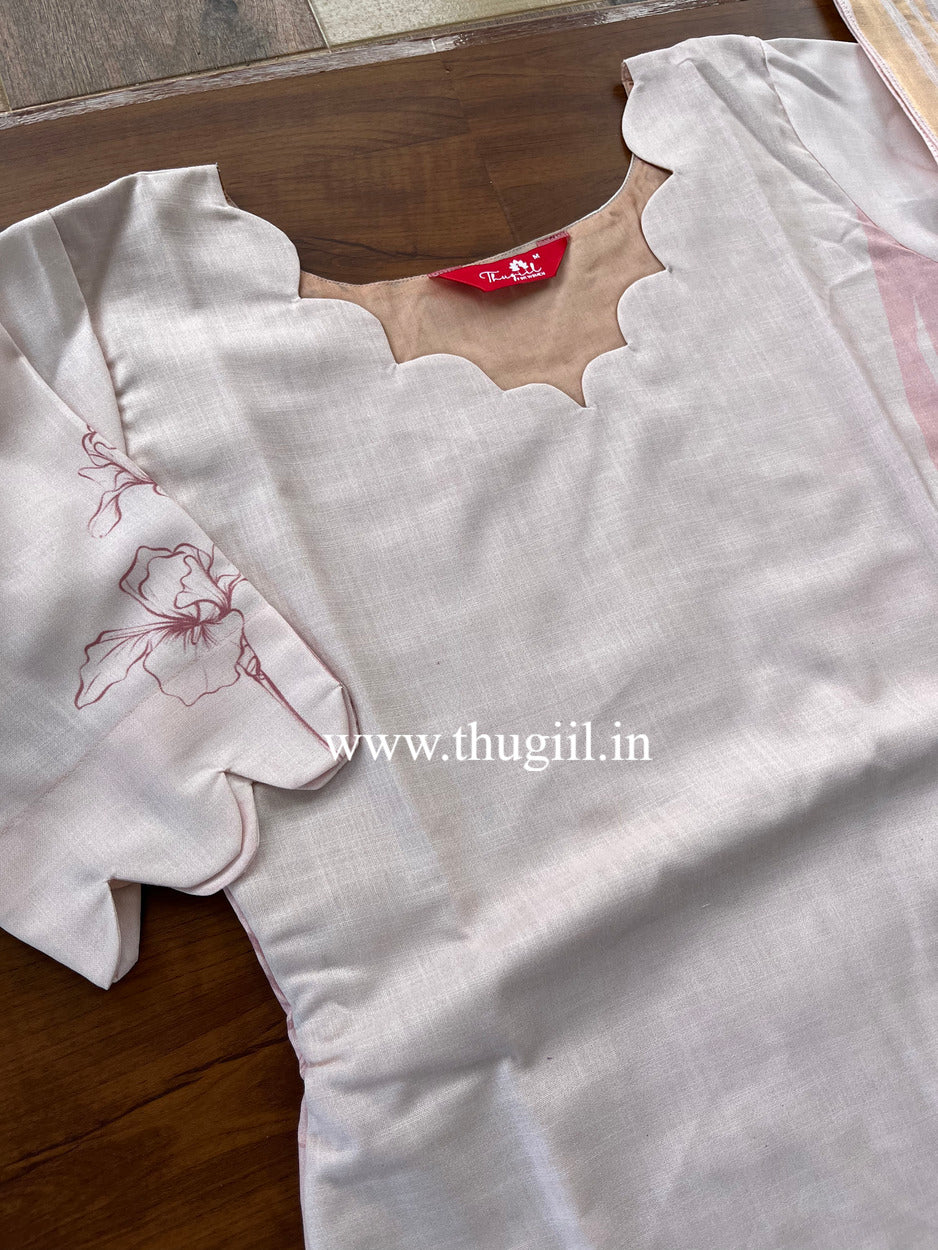 T425 Chinmayi - Kurta Set (Top-Dupatta)