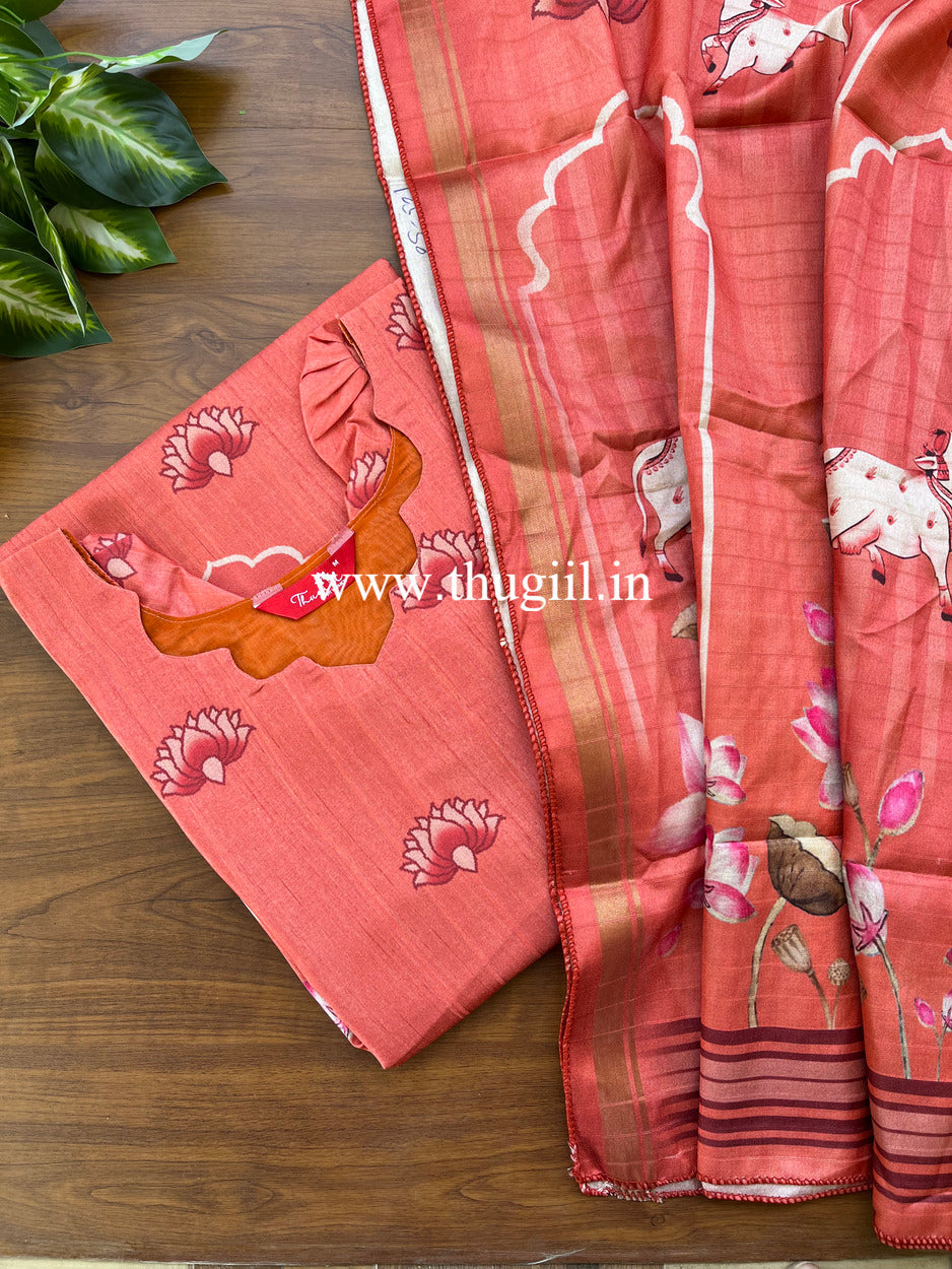 T443 - Kurta Set (Top - Dupatta)