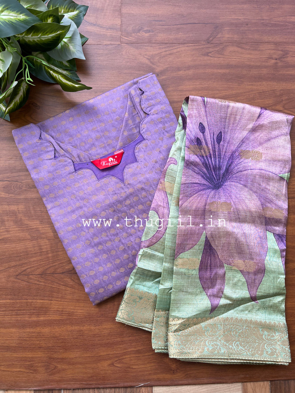 T472 Narmada - Kurta Set (Top-Dupatta)