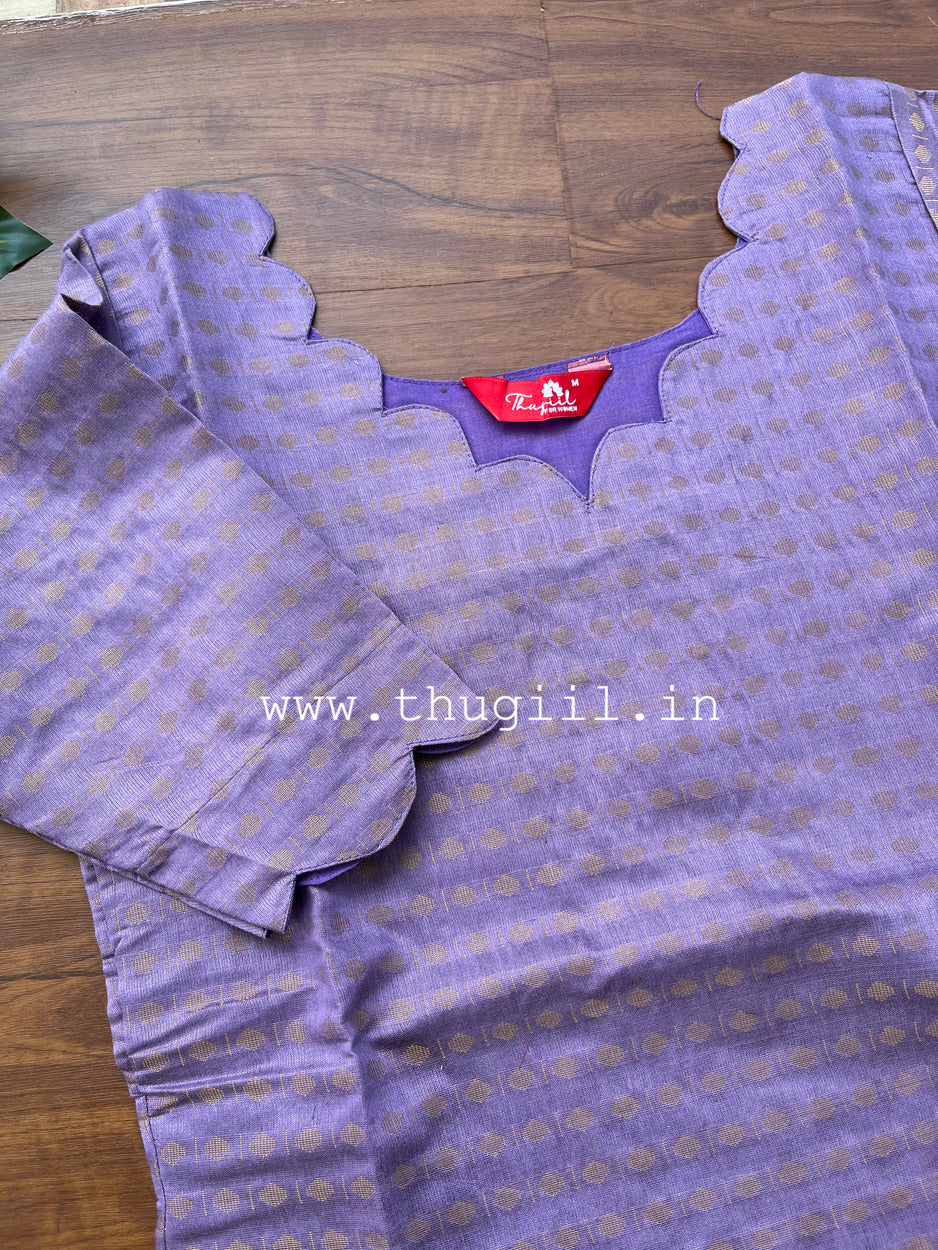 T472 Narmada - Kurta Set (Top-Dupatta)