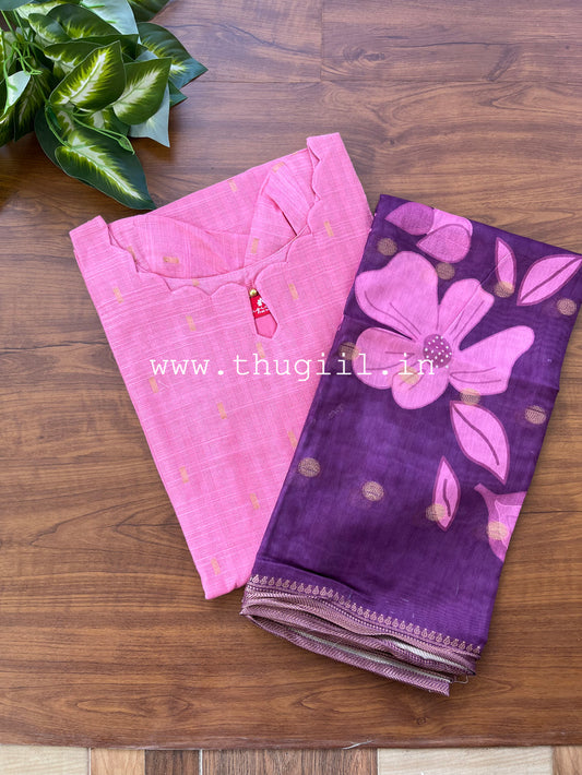 T469 Rosie - Kurta Set (Top-Dupatta)
