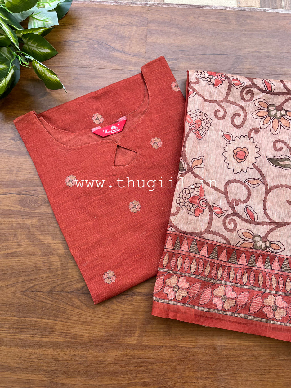 T468 Leela - Kurta Set (Top-Dupatta)