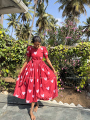 T261 Red Velvet Love - Dress