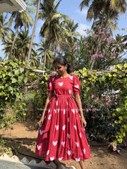 T261 Red Velvet Love - Dress