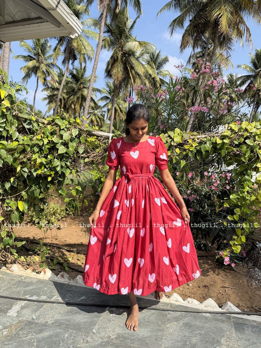 T261 Red Velvet Love - Dress