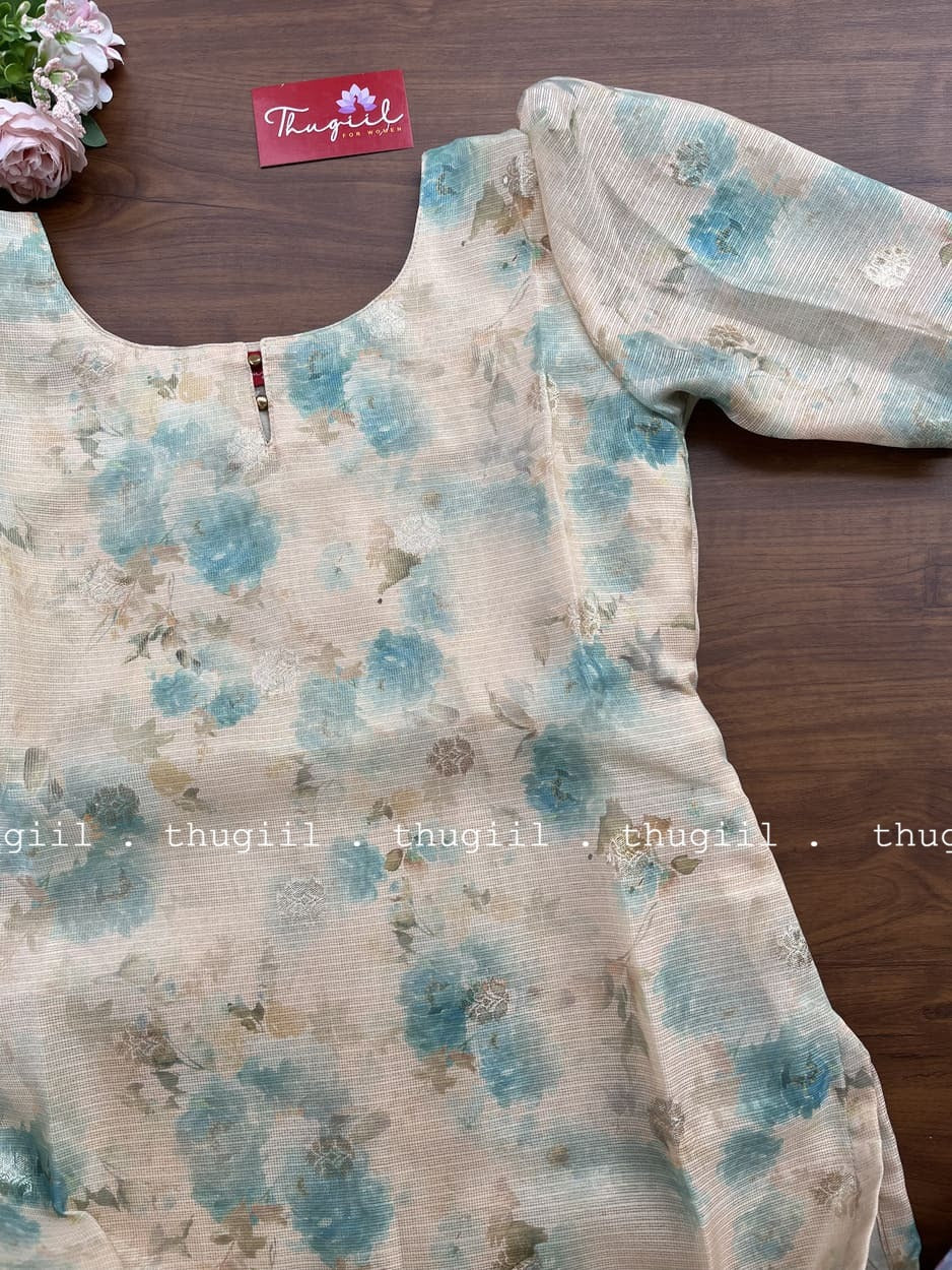 T256 Serein Silk Kurta